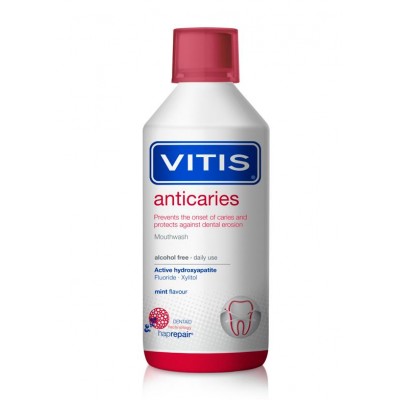 DENTAID вода за уста VITIS Anticaries 500 ml